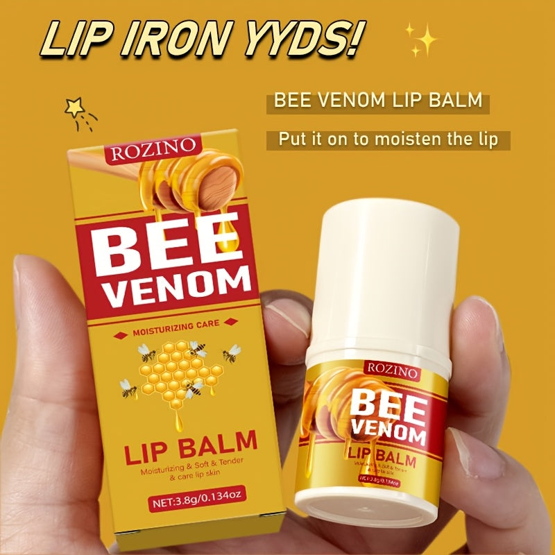 5pcs Bee Venom Care Combination, used for various purposes such as lip, face, neck, hands, feet, and body care. It is moisturizing, comprehensive, lightweight, non greasy, quickly absorbed, gentle and non irritating, portable