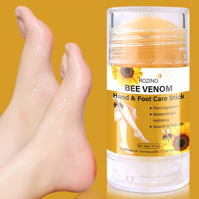 5pcs Bee Venom Care Combination, used for various purposes such as lip, face, neck, hands, feet, and body care. It is moisturizing, comprehensive, lightweight, non greasy, quickly absorbed, gentle and non irritating, portable