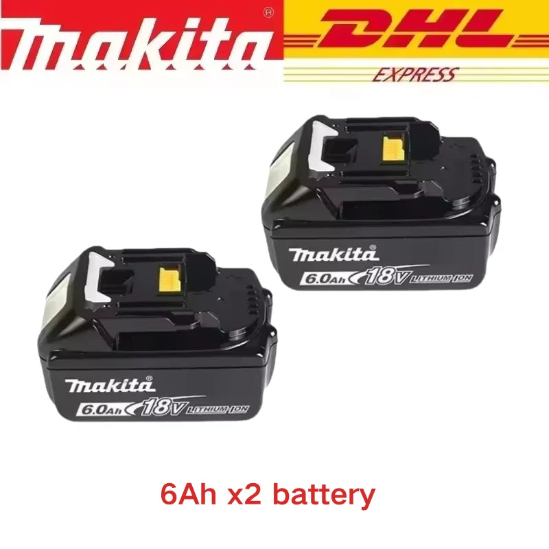 100% Makita Original DDF487 Cordless Driver Drill 18V Brushless Electric Impact Screwdriver Rechargeable Power Tool