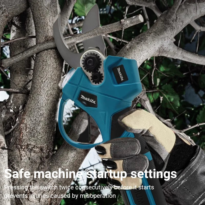 Makita 40mm Brushless Electric Pruning Shears 2 Gears Cordless Rechargeable Fruit Tree Bonsai Pruning For Makita 18V Battery