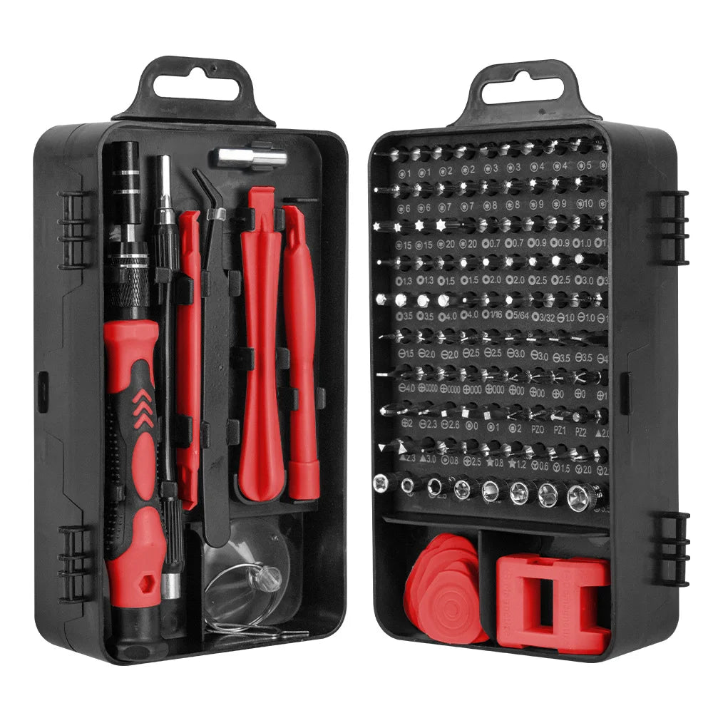 115 in 1 Precision Screwdriver Set Multifunctional Magnetic Repair Tools Kit for Computer Laptop Phone MacBook Household Repairs