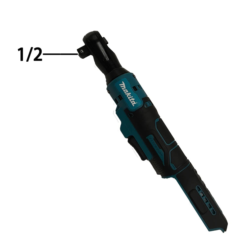 Makita 18V Brushless Ratchet Right Angle Wrench Cordless Driver Multifunction Variable Speed Power Wrench LED Power Tools