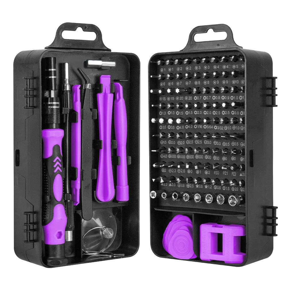 115 in 1 Precision Screwdriver Set Multifunctional Magnetic Repair Tools Kit for Computer Laptop Phone MacBook Household Repairs