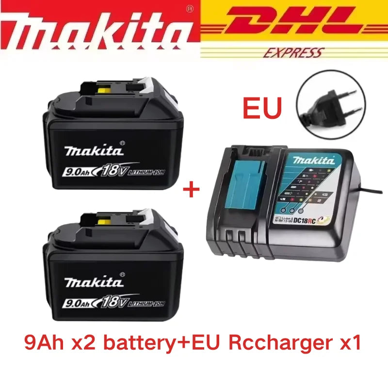 100% Makita Original DDF487 Cordless Driver Drill 18V Brushless Electric Impact Screwdriver Rechargeable Power Tool