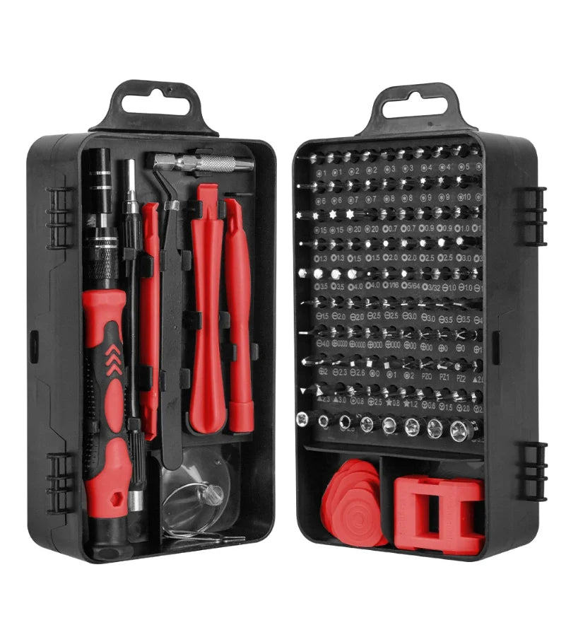 115 in 1 Precision Screwdriver Set Multifunctional Magnetic Repair Tools Kit for Computer Laptop Phone MacBook Household Repairs