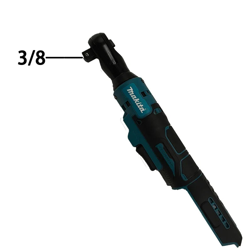 Makita 18V Brushless Ratchet Right Angle Wrench Cordless Driver Multifunction Variable Speed Power Wrench LED Power Tools